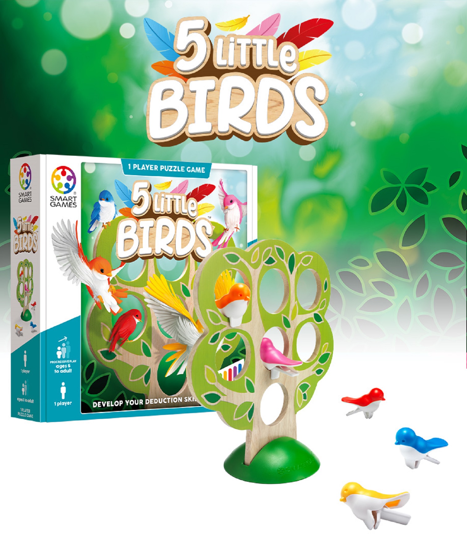 sur un arbre posés